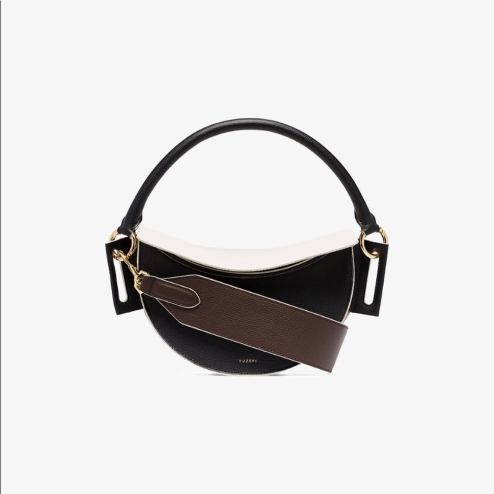 Yuzefi Multicoloured Dip Leather Shoulder Bag